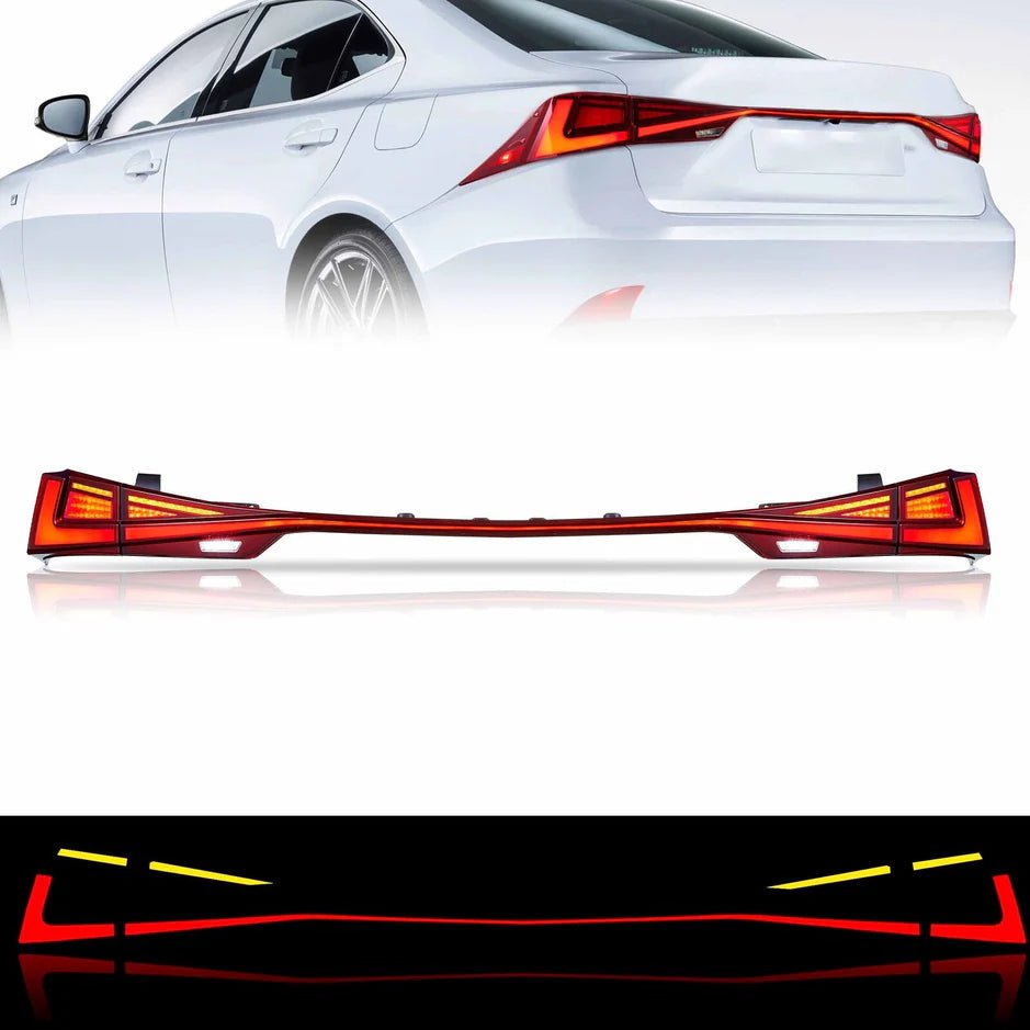Lexus IS 250 350 200t 300h F Sport LED Taillights 2014 - 2020
